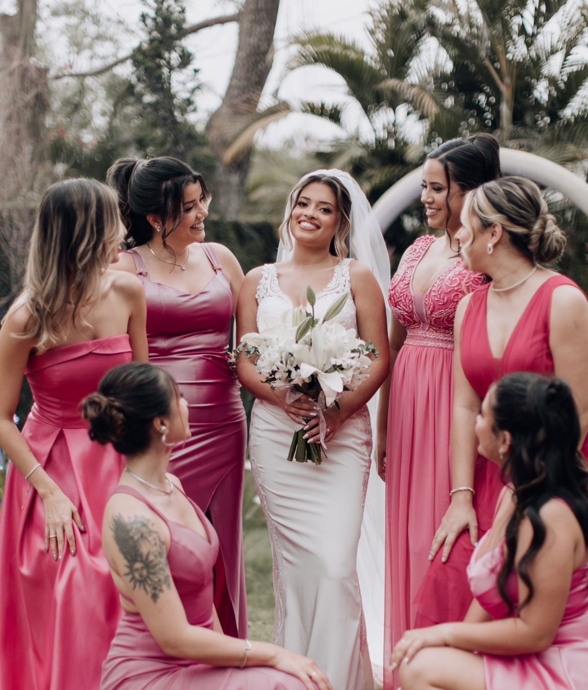 Penteado e Maquiagem para Madrinhas em Descalvado - SP